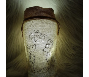 Stickserie - ITH Lichtbeutel Weihnachtsmaus